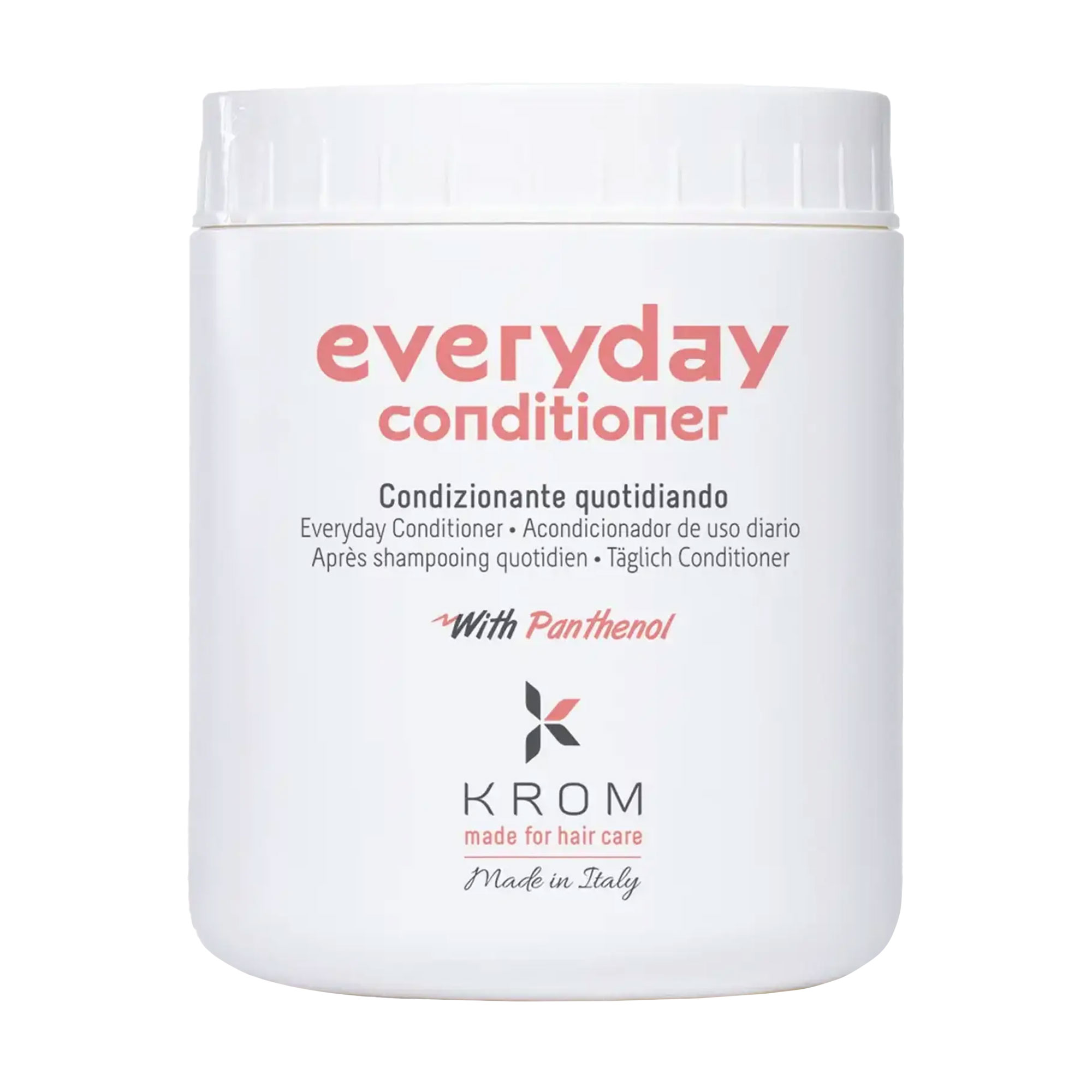 Кондиціонер Krom Everyday Conditioner для щоденного догляду за волоссям, з пантенолом, 1 л